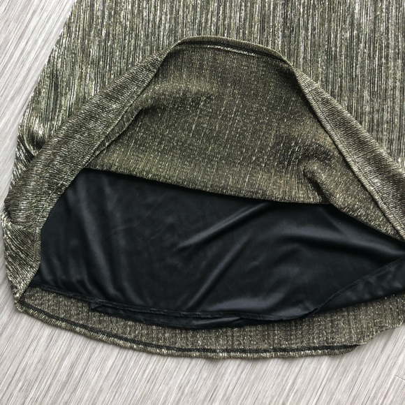 SHIMMERY MIDI SKIRT - Picture 5 of 6